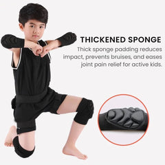 Kids Elbow & Knee Pads – Shockproof Sports Protection
