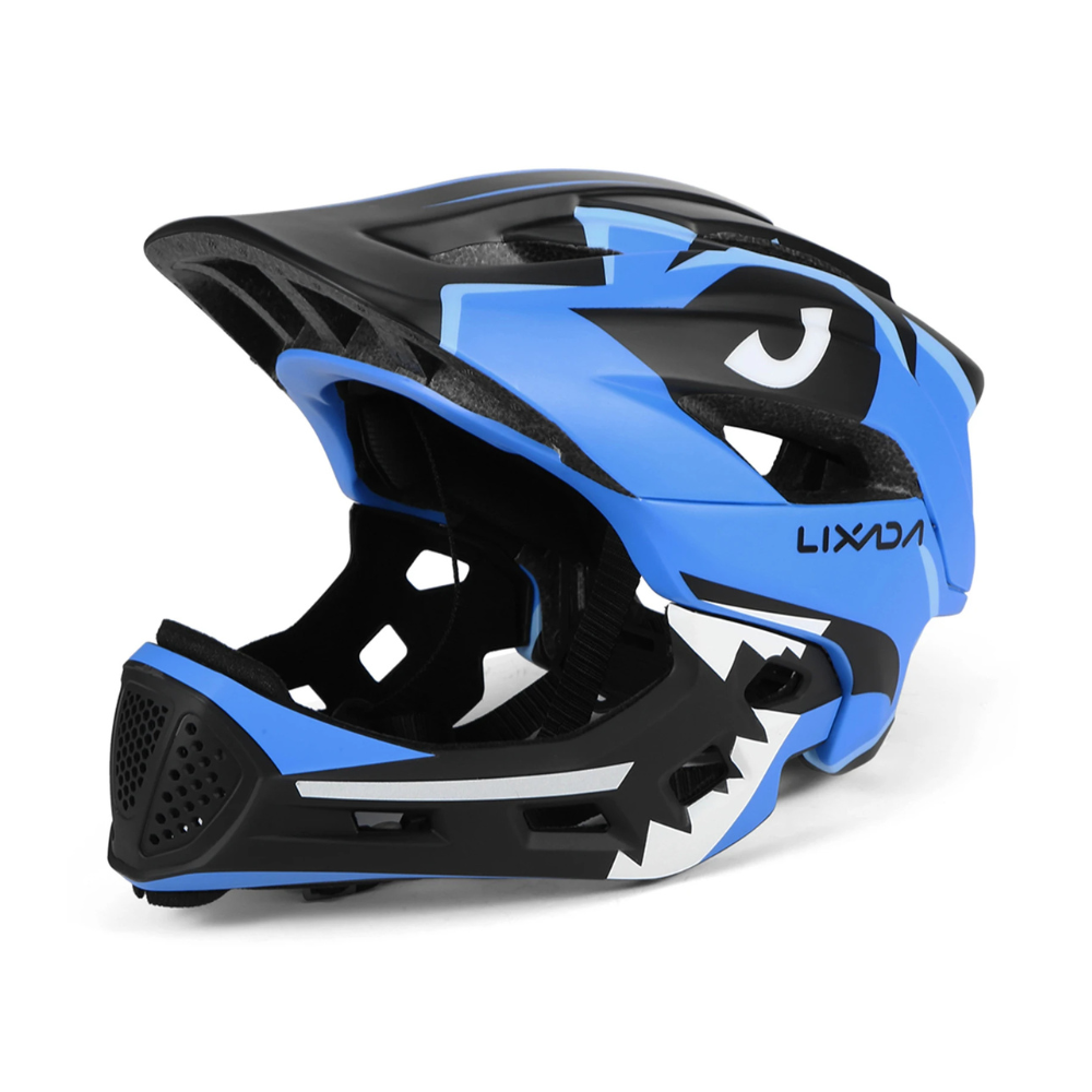 Kids_Full_Face_Bike_Helmet_with_Removable_Chin_Guard_-_Blue