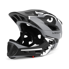 Kids_Full_Face_Bike_Helmet_with_Removable_Chin_Guard_-_Grey