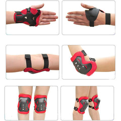 Kids Helmet & Protective Gear Set