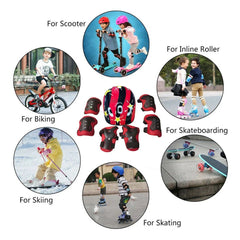 Kids Helmet & Protective Gear Set