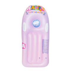 Kids Inflatable Pool Float with Backrest — Cute Design style 10