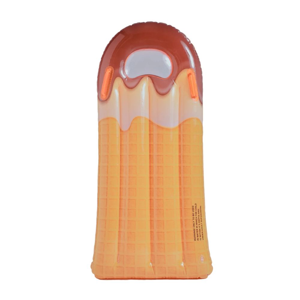 Kids Inflatable Pool Float with Backrest — Cute Design style 4