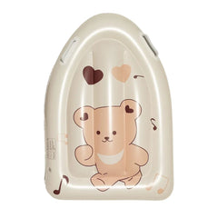 Kids Inflatable Pool Float with Backrest — Cute Design style 8