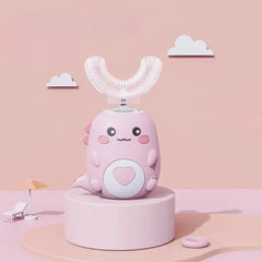 Kids U-Shaped Electric Toothbrush 360° Smart Silicone Brush