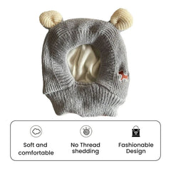 Knit Dog Ear Hood — Cozy Winter Pet Hat