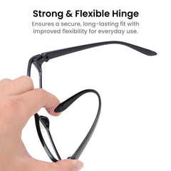 Korean Japanese Square Blue Light Glasses for Women