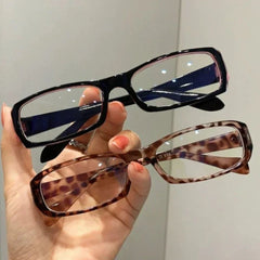 Korean Japanese Square Blue Light Glasses for Women