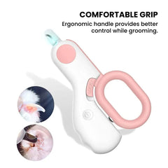 LED Light Pet Nail Clipper — Cat & Dog Cutter