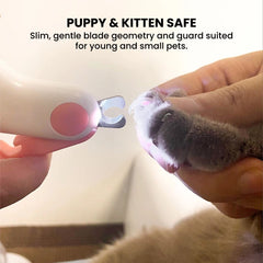 LED Light Pet Nail Clipper — Cat & Dog Cutter