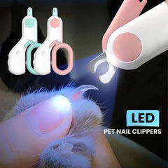 LED Light Pet Nail Clipper — Cat & Dog Cutter
