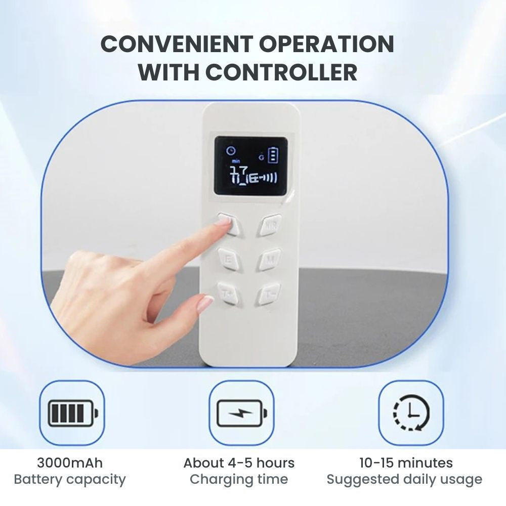 LED Photon Facial Mask + Neck Therapy — 8 - Color & Infrared -  controller