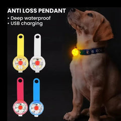 LED Rechargeable Dog Collar Safety Light
