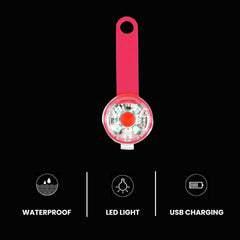 LED Rechargeable Dog Collar Safety Light
