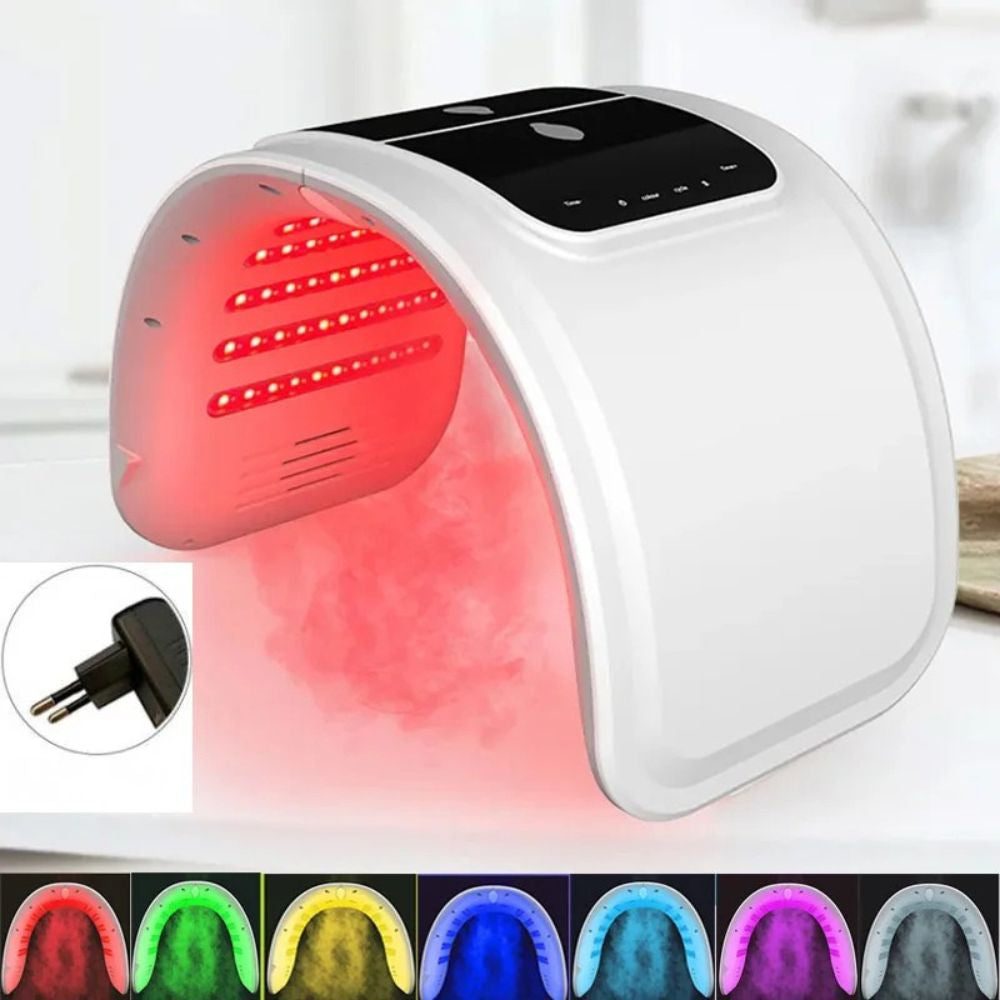 LED 7-Color Photon Facial Mask — Anti-Aging & Acne - EU plug