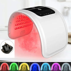 LED 7-Color Photon Facial Mask — Anti-Aging & Acne - UK plug