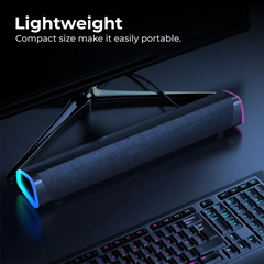 LED Bluetooth Speaker Mirror Clock Heavy Bass