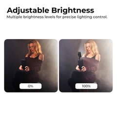 Pocket LED Fill Light — Foldable Clip-On Rechargeable Lamp