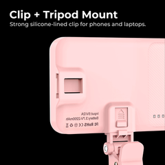 Pocket LED Fill Light — Foldable Clip-On Rechargeable Lamp