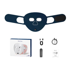 LED Photon Therapy Face Mask for Skin Rejuvenation - mass grey