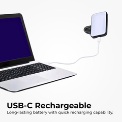 LED Selfie Light – Clip-On Rechargeable Fill Light