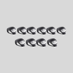 LED Silicone Bike Light Set – 2–10pcs Waterproof, 3 Modes