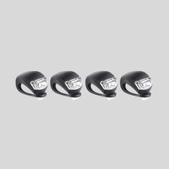 LED Silicone Bike Light Set – 2–10pcs Waterproof, 3 Modes