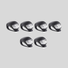 LED Silicone Bike Light Set – 2–10pcs Waterproof, 3 Modes