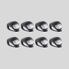 LED Silicone Bike Light Set – 2–10pcs Waterproof, 3 Modes