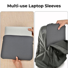 360° Protective Slim Laptop Sleeve Case — 13–15.6"
