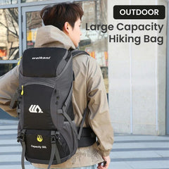 50L Waterproof Hiking Backpack with Large Capacity