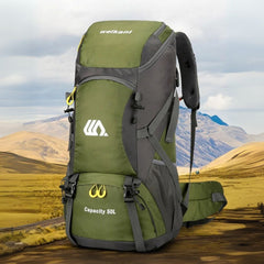 50L Waterproof Hiking Backpack with Large Capacity