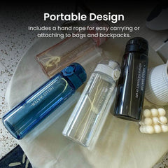 Leakproof Frosted Sports Water Bottle for Gym & Travel