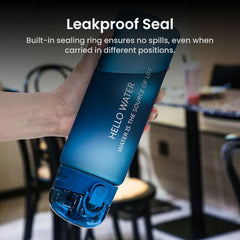 Leakproof Frosted Sports Water Bottle for Gym & Travel