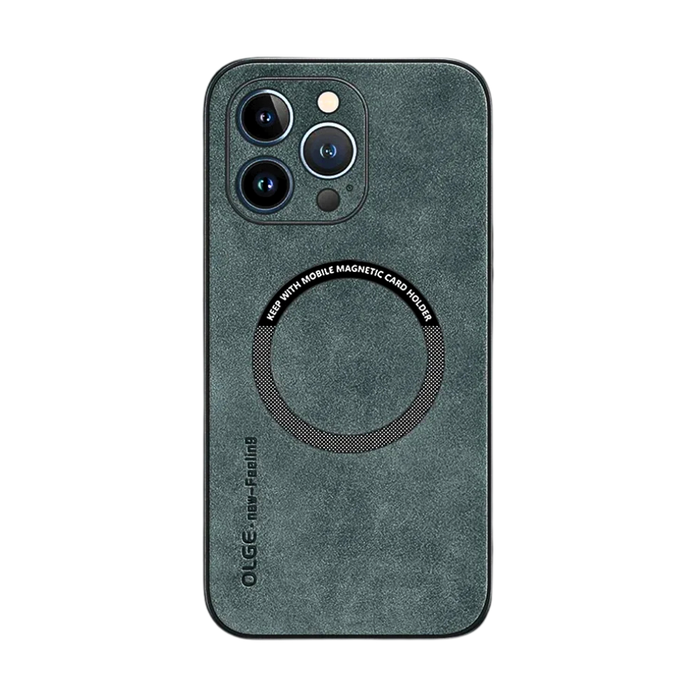 Luxury Leather MagSafe Case for iPhone Series