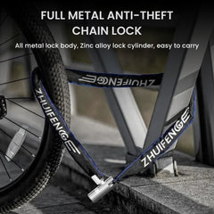 Lightweight Anti-Theft Bike Chain Lock for Road