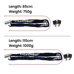 Lightweight Anti-Theft Bike Chain Lock for Road