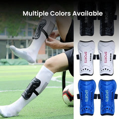 Lightweight Soccer Shin Guards with Ankle Protection