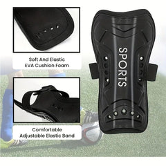 Lightweight Soccer Shin Guards with Ankle Protection