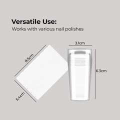 Clear Jelly Nail Stamper Set with Plates for Nail Art