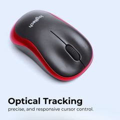 Logitech M185 Silent Wireless Mouse — 1000 DPI