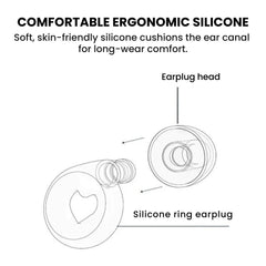 Loop Fit Silicone Earbud Tips — Secure Loop Fit