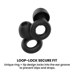 Loop Fit Silicone Earbud Tips — Secure Loop Fit