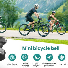 Loud 110dB Bike Bell – Mini Horn for MTB & Road