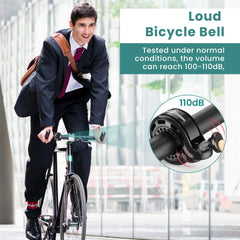 Loud 110dB Bike Bell – Mini Horn for MTB & Road