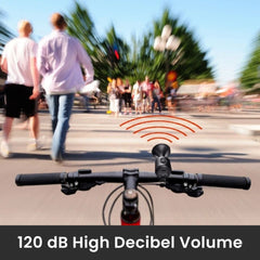 Loud 120dB Electric Bike Horn Bell