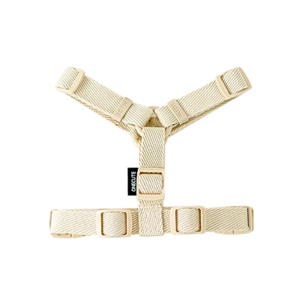 Macaron Dog Harness & Leash Set — Soft Chest Strap