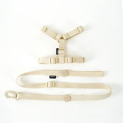 Macaron Dog Harness & Leash Set — Soft Chest Strap