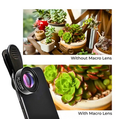 HD Mobile Macro Lens Kit with CPL Filter – Clip-On