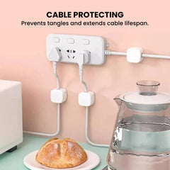 Magnetic Cable Organizer Clips — Strong Adhesive